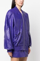 Thumbnail for your product : Baum und Pferdgarten Faux-Leather Bomber Jacket