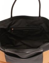Thumbnail for your product : Isaac Mizrahi NEW YORK Lillian Straw and Leather Tote Bag