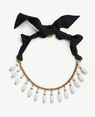 Ann Taylor Matte Beaded Necklace