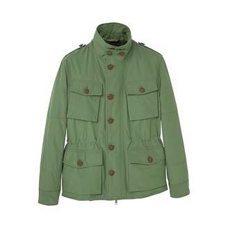 MANGO Men's Cotton nylon-blend field jacket
