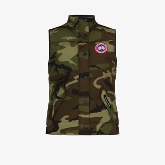 Canada Goose Freestyle Camouflage Quilted Gilet - ShopStyle Jackets
