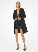 michael kors coats silver
