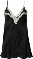 Thumbnail for your product : La Perla Lace Trim Camisole Dress