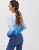 Thumbnail for your product : New Look top in blue ombre