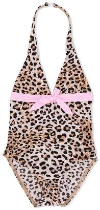 Elizabeth Hurley Kids leopard print swimsuit