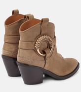 Thumbnail for your product : See by Chloe Hana suede ankle boots