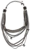 Thumbnail for your product : Chanel Cabochon Multistrand Draped Necklace
