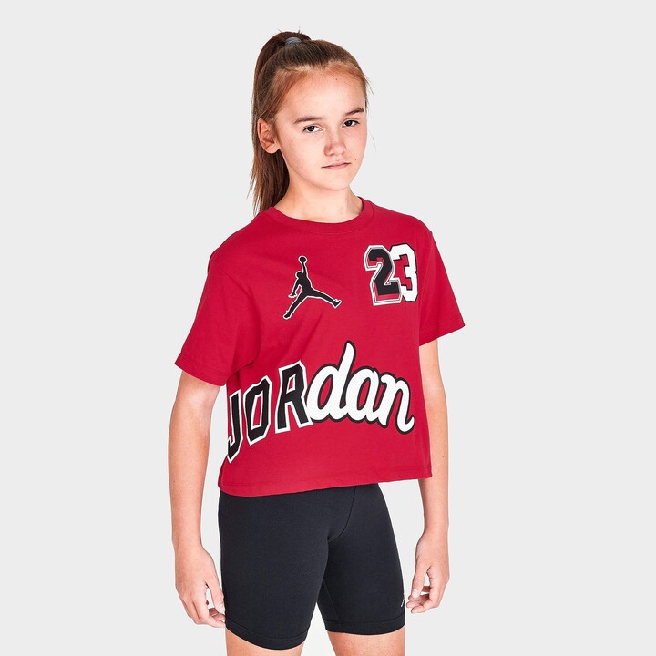 Girls Jordan Tops & T-Shirts.