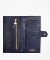 Thumbnail for your product : Brooks Brothers Ostrich Wallet