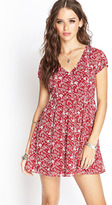 Thumbnail for your product : Forever 21 Crepe Woven Floral Dress