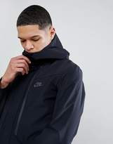 Thumbnail for your product : Nike Tech Shield Hooded Jacket In Black 886162-010
