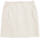 Thumbnail for your product : Carven Ecru Cotton Skirt