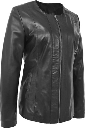 Floral embroidered black pu leather jacket women zipper rivet moto faux  leather jacket biker jacket woman plus size fall 2022