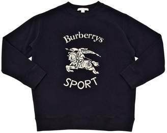 Burberry Printed Cotton Sweatshirt