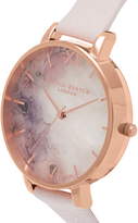 Thumbnail for your product : Olivia Burton Leather Strap Watch, 38mm