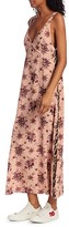 Thumbnail for your product : R 13 Floral & Leopard Trim Slip Dress