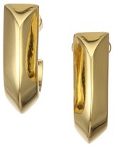 Thumbnail for your product : Kate Spade Raise the Bar Goldplated Huggie Earrings