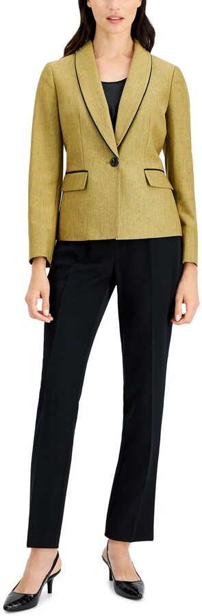 petite black pantsuit