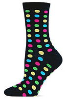 Thumbnail for your product : Hot Sox Fun Dot Trouser Socks