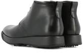 Thumbnail for your product : Ferragamo Black Leather Ankle Boots