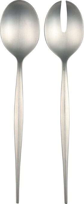 Vietri Natura Satin Finish Salad Serving Set