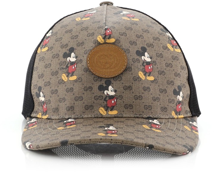 gucci mickey mouse cap