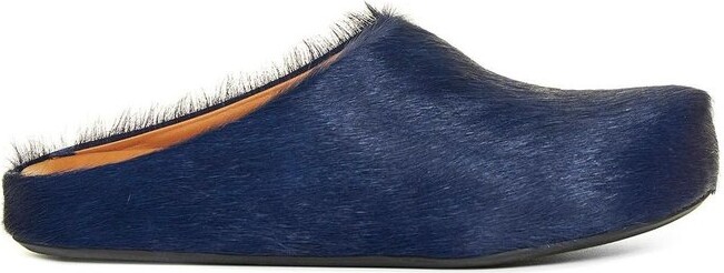 Marni Fussbett Slip-On Flat Mules