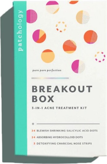 Patchology Breakout Box 3-in-1 Acne Treatment Kit