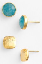 Thumbnail for your product : Argentovivo Boxed Stud Earrings (Set of 2)