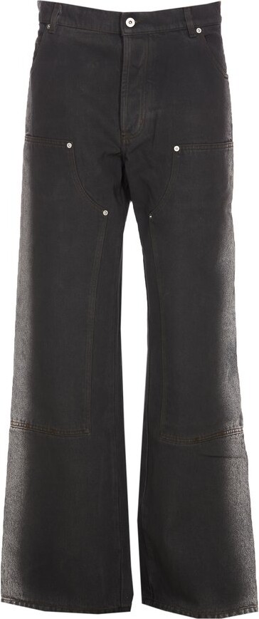 Heron Preston Wide Leg Jeans