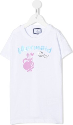 Simonetta 'Mermaid Girl' cotton T-shirt