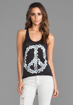 Thumbnail for your product : 291 Peace Flowers" Racer Back Tank