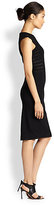 Thumbnail for your product : L'Agence Striped-Panel Sheath Dress