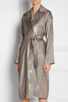 Thumbnail for your product : Lamé trench coat