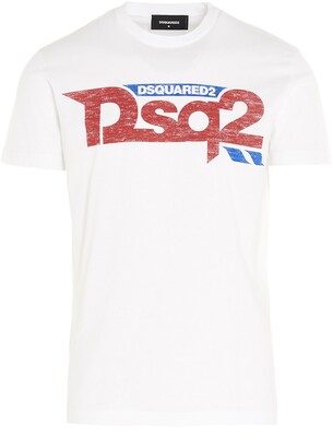 DSQUARED2 Logo Printed T-Shirt - ShopStyle