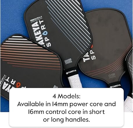 Takeya Titan Pickleball Paddle 14mm Long