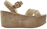 Thumbnail for your product : L'Autre Chose LAutre Chose Suede Platform Sandals