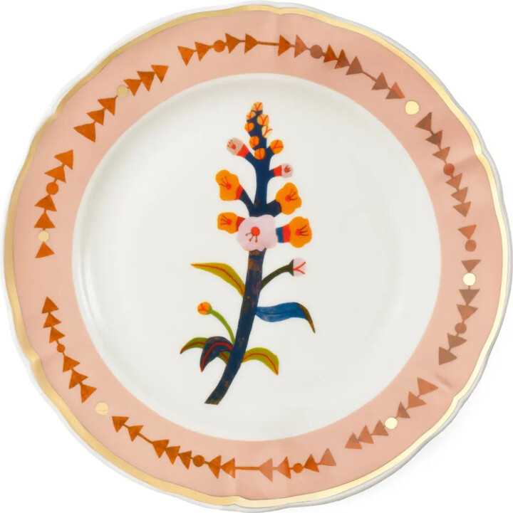Bitossi Home Botanica porcelain dessert plate (20.5cm)