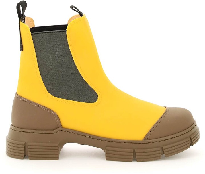 Ganni Recycled Rubber Chelsea Boots ShopStyle