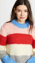 Thumbnail for your product : Ganni The Julliard Mohair Sweater