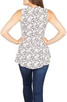 Thumbnail for your product : Izabel London Floral Lace Flare Top