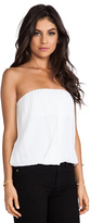 Thumbnail for your product : Alice + Olivia Carmela Draped Strapless Top