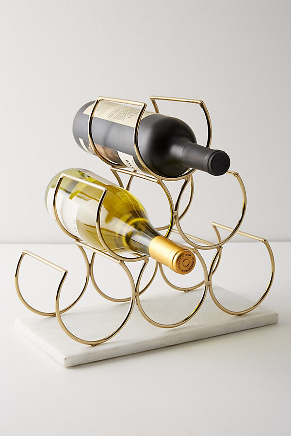 Anthropologie Marble Wine Rack