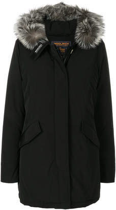 Woolrich luxury fur hooded parka