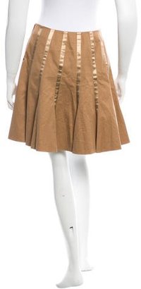 Blumarine Knee-Length Paneled Skirt