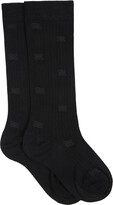 Thumbnail for your product : Fendi Black Socks For Girl With Double Ff
