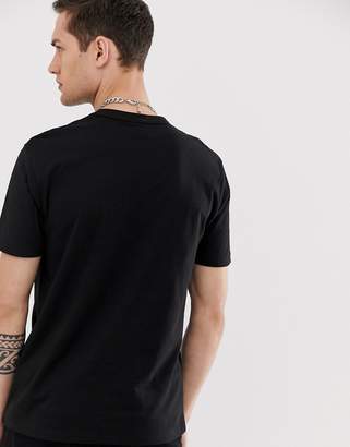 ASOS Design DESIGN t-shirt with floral print and embroidery slogan