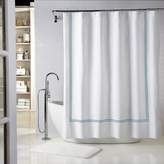Thumbnail for your product : Wamsutta Mills Baratta Stitch 72-Inch x 72-Inch Shower Curtain in White/Red