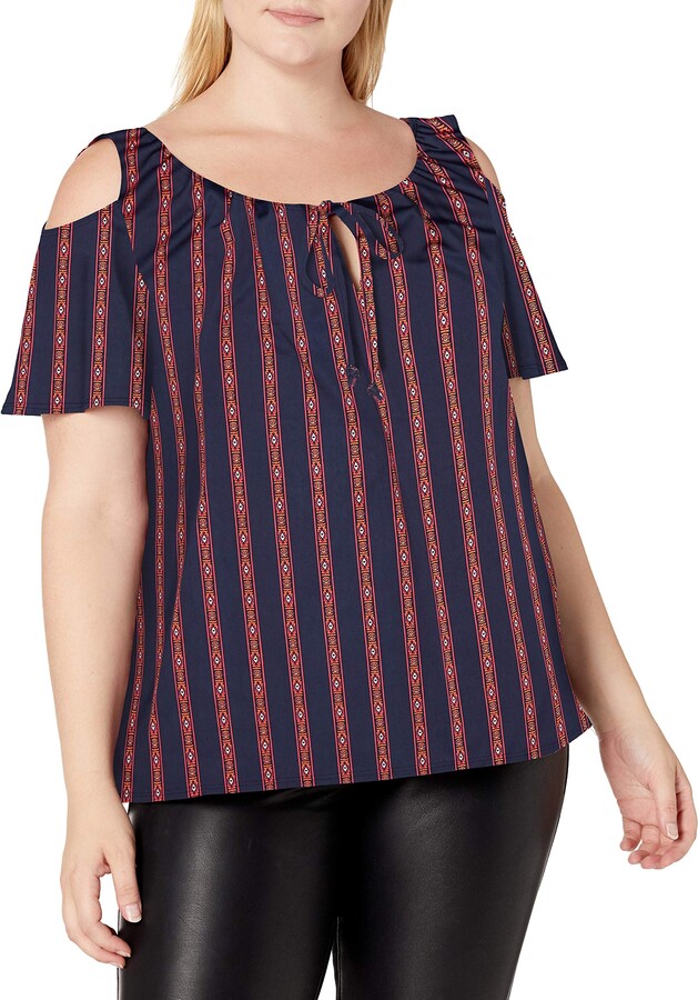 star vixen cold shoulder tops