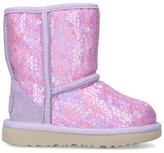 Thumbnail for your product : Ugg Kids Sequin-Embellished Classic Ii Stellar Boots